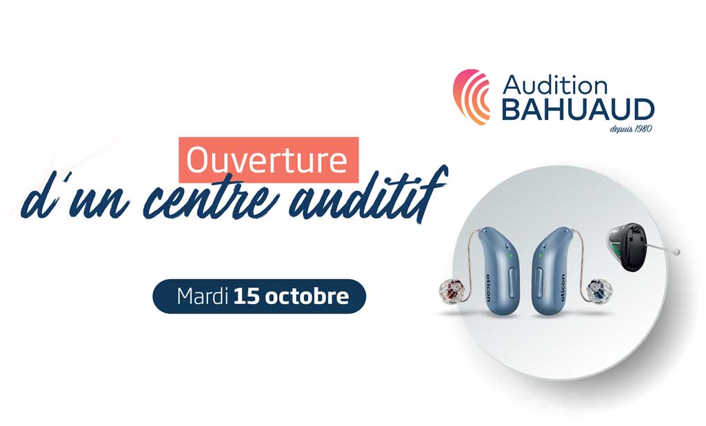 Ouverture d'un cantre auditif le 15 octobre